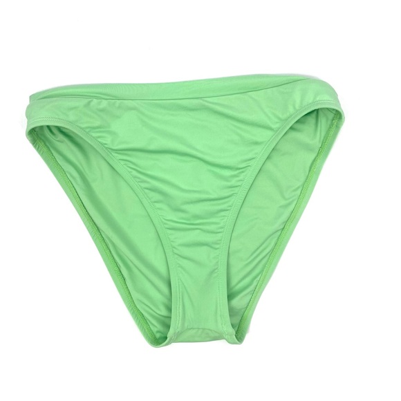 BECCA Color Code High Waist Swim Bottoms Green - Picture 1 of 7